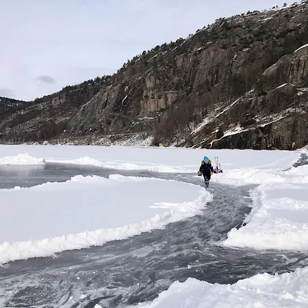 别墅 Barnevennlig Med Og Hage - Wifi Søgne
