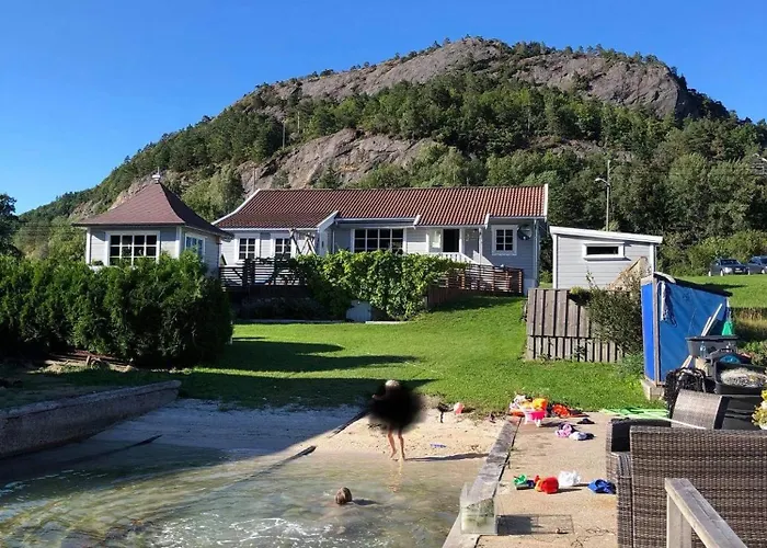 别墅 Barnevennlig Med Og Hage - Wifi *